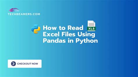Read And Write Excel File In Python Using Pandas