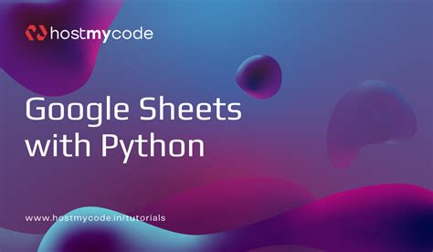 read and write google sheets from python