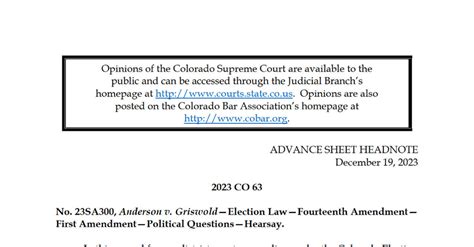 read colorado supreme court decision