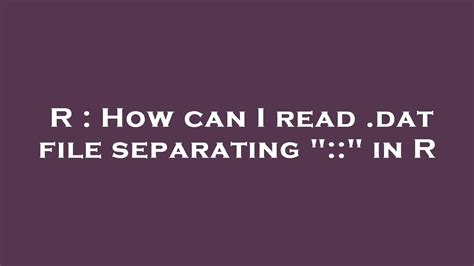 Solved Reading a .dat file SAS Support Communities
