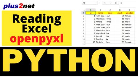 read excel file row by row in python openpyxl