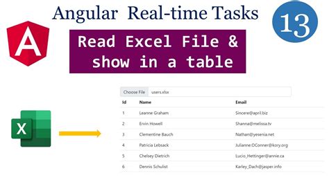Read File Excel Angular
