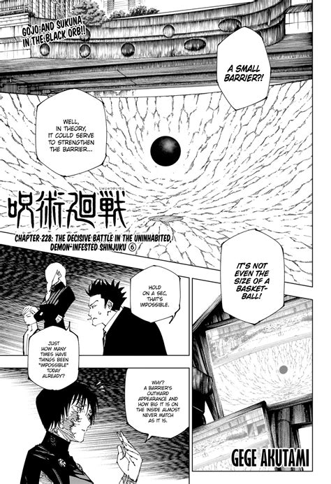 read jujutsu kaisen chapter 228