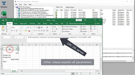 Read Opc Tags In Excel