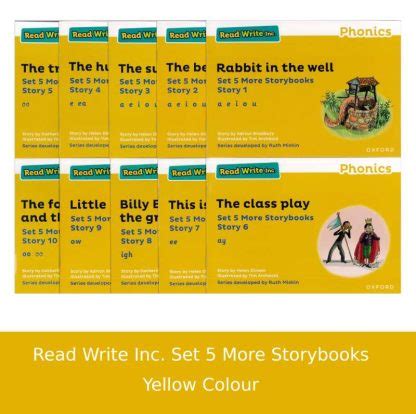 Read Write Inc Phonics Set 5 Age