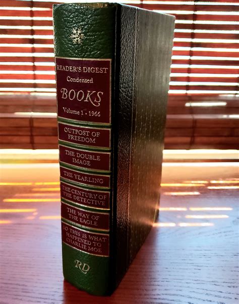 reader's digest condensed books first edition