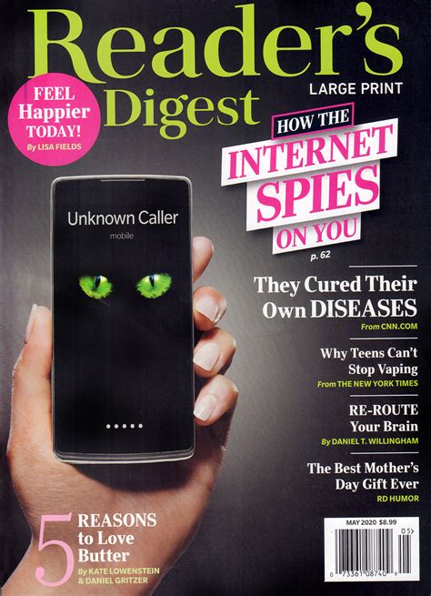 reader's digest magazine phone number