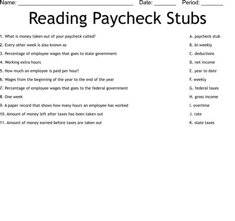 th?q=reading%20a%20pay%20stub%20worksheet%20answer%20key - Reading A Pay Stub Worksheet Answer Key