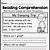 reading and writing comprehension worksheet