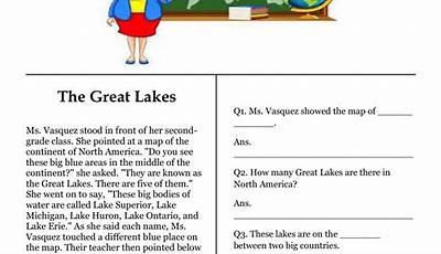 Reading Test For 3Rd Graders