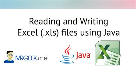 Reading And Writing In Excel Using Java
