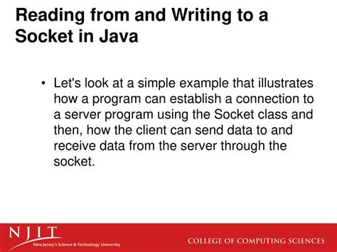 Reading And Writing To Socket In Java