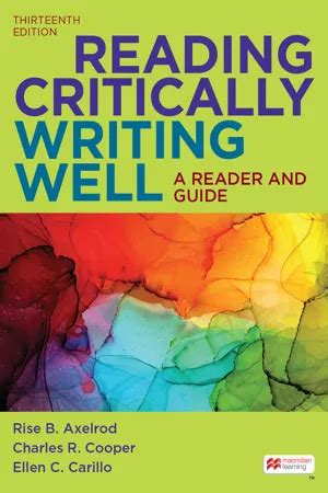 Unlock Your Potential: 10th Edition PDF Book - Reading Critically Writing Well