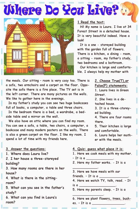 reading english grade 1 liveworksheet