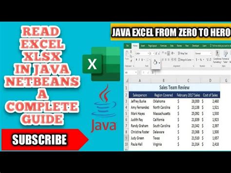 Reading Excel Java