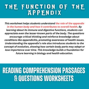 Reading In The Wild Appendix Printables