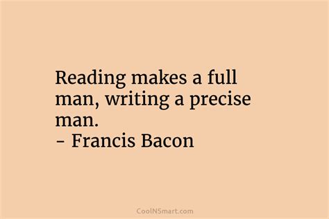 reading makes a man perfect
