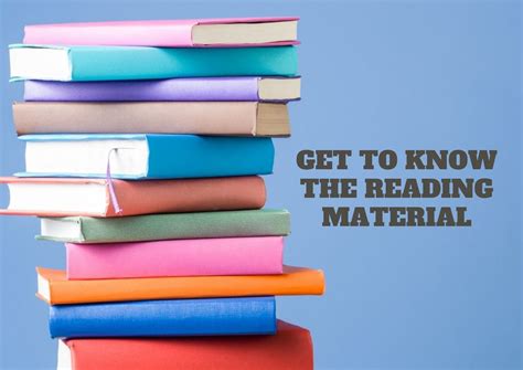 Reading Material Def