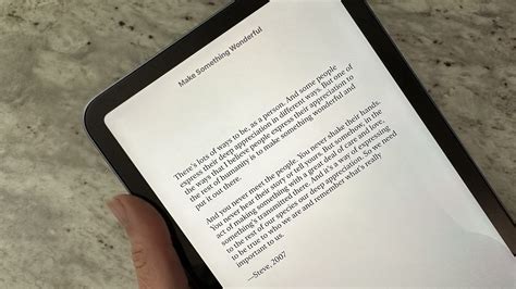 Reading On An Ipad