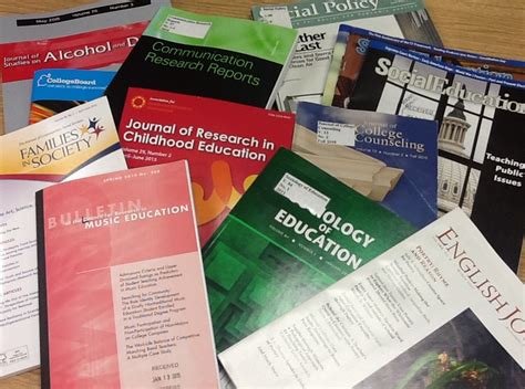 Reading Research Journals