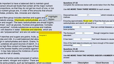 reading sample paper ielts for computer test