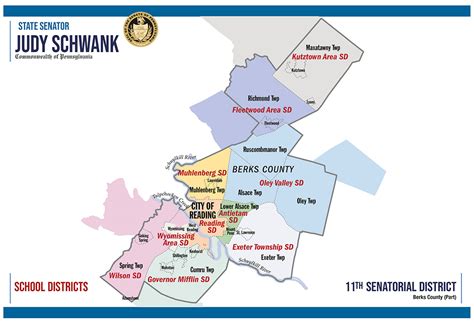 Reading School District Map
