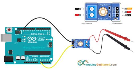 Reading Voltage Sensor Arduino