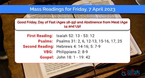 readings for good friday 2023
