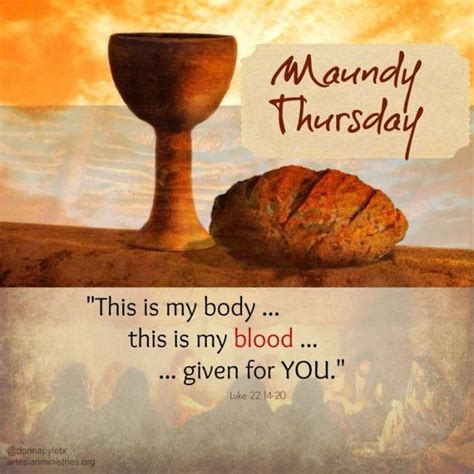 readings for maundy thursday service