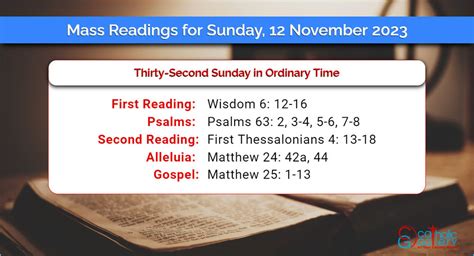readings for sunday november 19 2023
