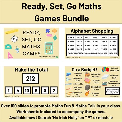Ready Set Go Maths Counting Games