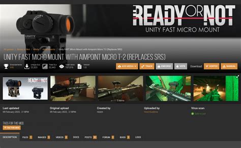 Mods at Ready or Not Nexus Mods and community