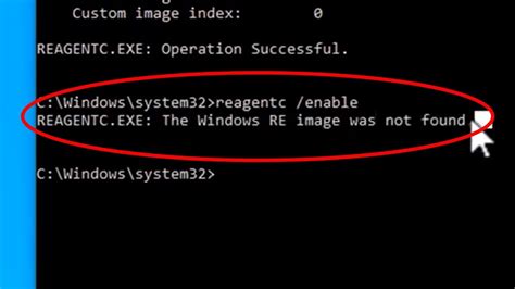 REAGENTC.EXE Windows RE cannot be enabled on a volume with BitLocker Drive Encryption enabled