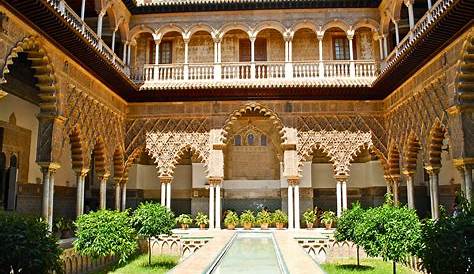 Real Alcázar de Sevilla, en Andalucía, España