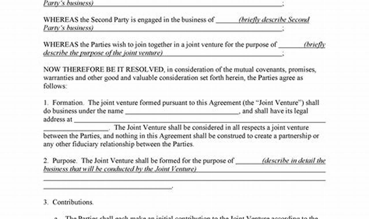 Real Estate Joint Venture Term Sheet: A Comprehensive Guide
