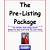 real estate pre listing package template