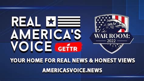 real america's voice live stream war room