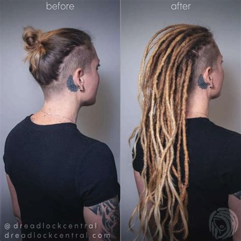 real dreads extension