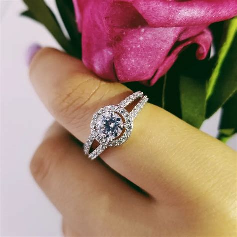 real engagement rings for women