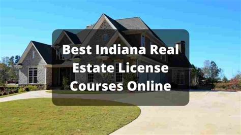 real estate classes online indiana