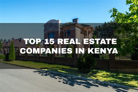 real estate companies in kenya