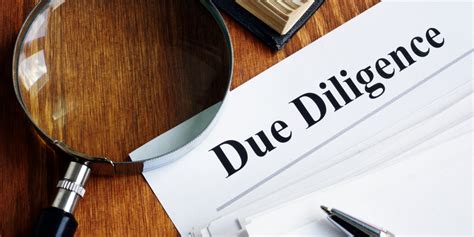 Real Estate Due Diligence Payment