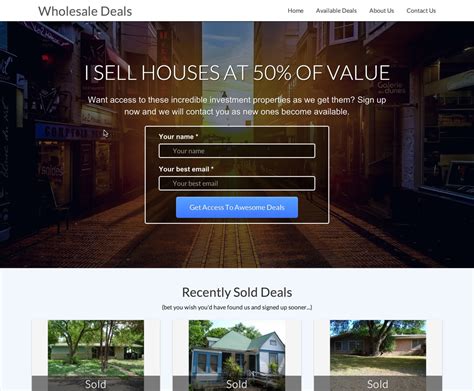 real estate investments website