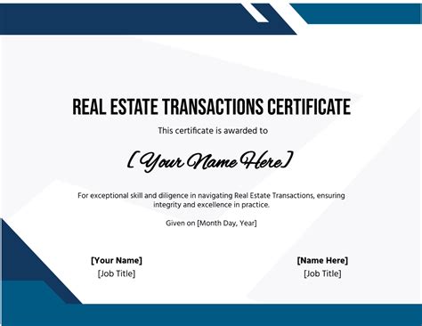 Real Estate Law Certificate Program
