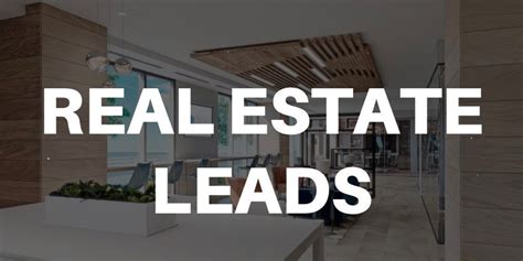 real estate leads provided