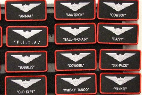 real fighter pilot call signs
