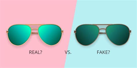 real glasses vs fake glasses