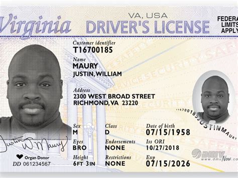 real id dmv va