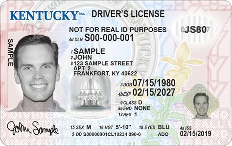 real id documents ky