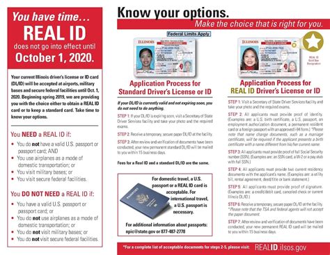 real id illinois requirements